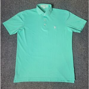 Holderness & Bourne The Macdonald Men's Golf Polo Shirt Green Tailored F…